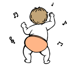 Baby & Little Pig sticker #2346621