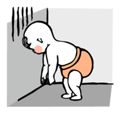 Baby & Little Pig sticker #2346632