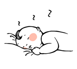 Baby & Little Pig sticker #2346634