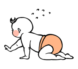 Baby & Little Pig sticker #2346635