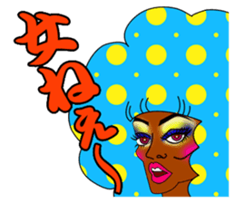 drag queen Sticker sticker #2346886