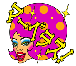 drag queen Sticker sticker #2346908