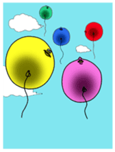 BalloonFace sticker #2346945