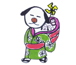 Good dog dodging sticker #2347122