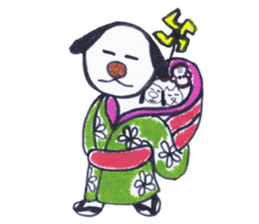 Good dog dodging sticker #2347122