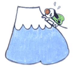 Good dog dodging sticker #2347126