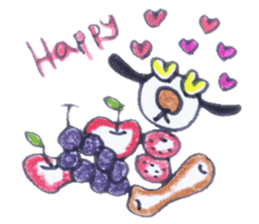 Good dog dodging sticker #2347128