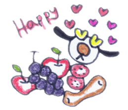 Good dog dodging sticker #2347128