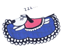 Good dog dodging sticker #2347136