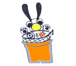 Good dog dodging sticker #2347142