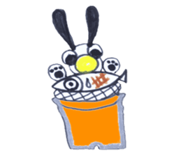 Good dog dodging sticker #2347142