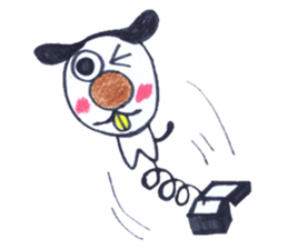 Good dog dodging sticker #2347151