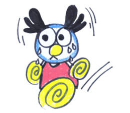 Good dog dodging sticker #2347158