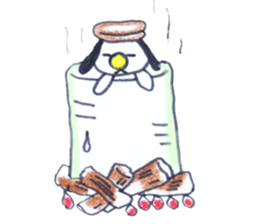 Good dog dodging sticker #2347159