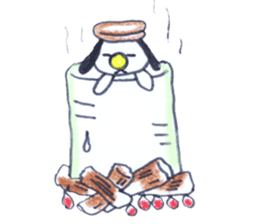 Good dog dodging sticker #2347159