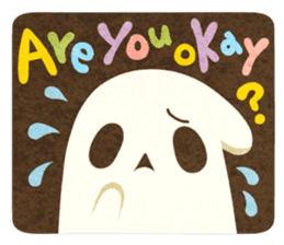 lovely ghost sticker(English ver) sticker #2347251