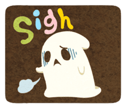 lovely ghost sticker(English ver) sticker #2347252
