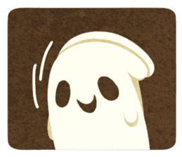 lovely ghost sticker(English ver) sticker #2347267