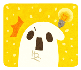 lovely ghost sticker(English ver) sticker #2347268