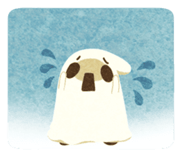 lovely ghost sticker(English ver) sticker #2347273