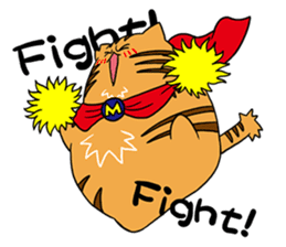 GO! GO! MAEDA cat!! sticker #2347614