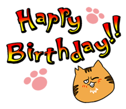 GO! GO! MAEDA cat!! sticker #2347617