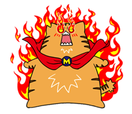 GO! GO! MAEDA cat!! sticker #2347639