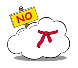 Hippie Cloud sticker #2348298