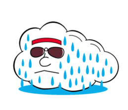 Hippie Cloud sticker #2348304