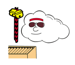 Hippie Cloud sticker #2348312