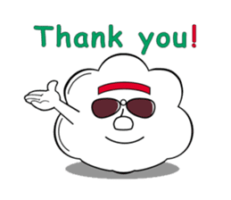 Hippie Cloud sticker #2348317