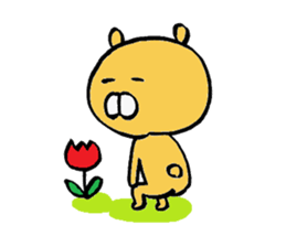 Feelings of bear sticker sticker #2348424