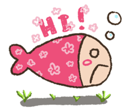 Rainbow Fish sticker #2348680