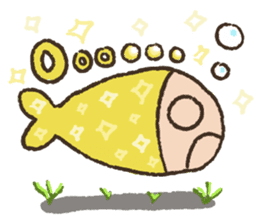Rainbow Fish sticker #2348691
