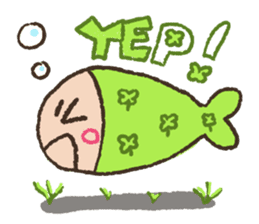 Rainbow Fish sticker #2348694