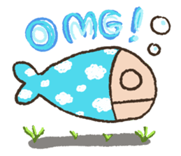 Rainbow Fish sticker #2348696