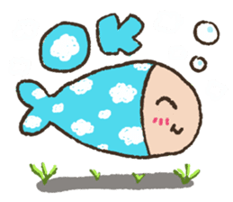 Rainbow Fish sticker #2348698