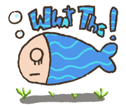 Rainbow Fish sticker #2348700