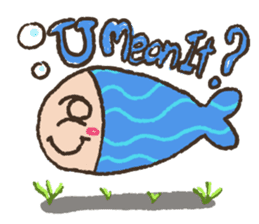 Rainbow Fish sticker #2348701