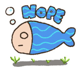 Rainbow Fish sticker #2348702