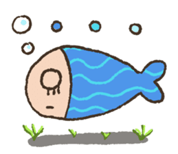 Rainbow Fish sticker #2348703