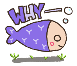 Rainbow Fish sticker #2348704