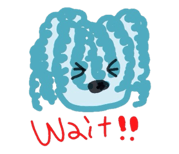 life with dogs sticker #2349070