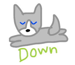 life with dogs sticker #2349072