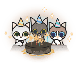 moumi and friends 2 sticker #2349215