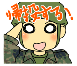 Rikusoukun & friends JGSDF ver sticker #2349270