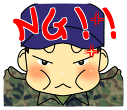 Rikusoukun & friends JGSDF ver sticker #2349275
