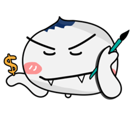 Coin-Buns and his friend. sticker #2349283