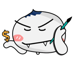 Coin-Buns and his friend. sticker #2349283