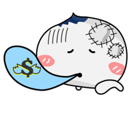 Coin-Buns and his friend. sticker #2349286